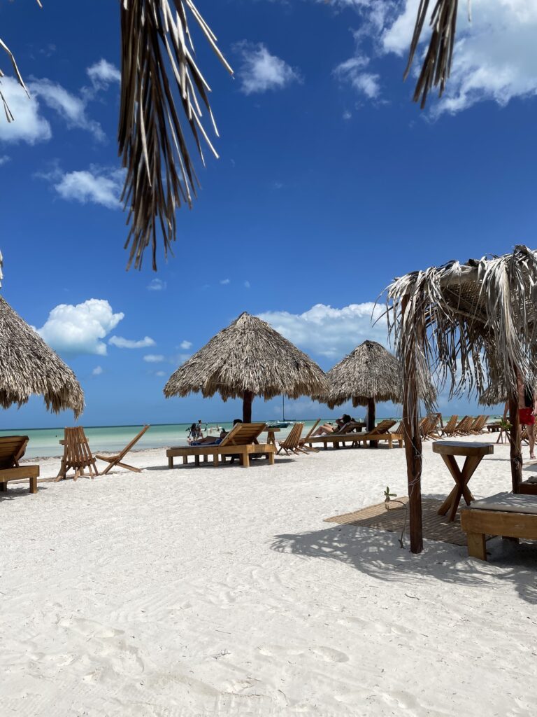 stranden holbox Mexico