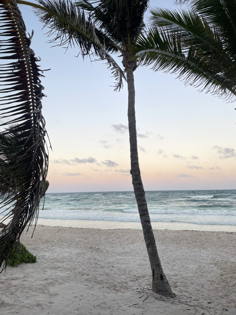 zonsondergang Tulum