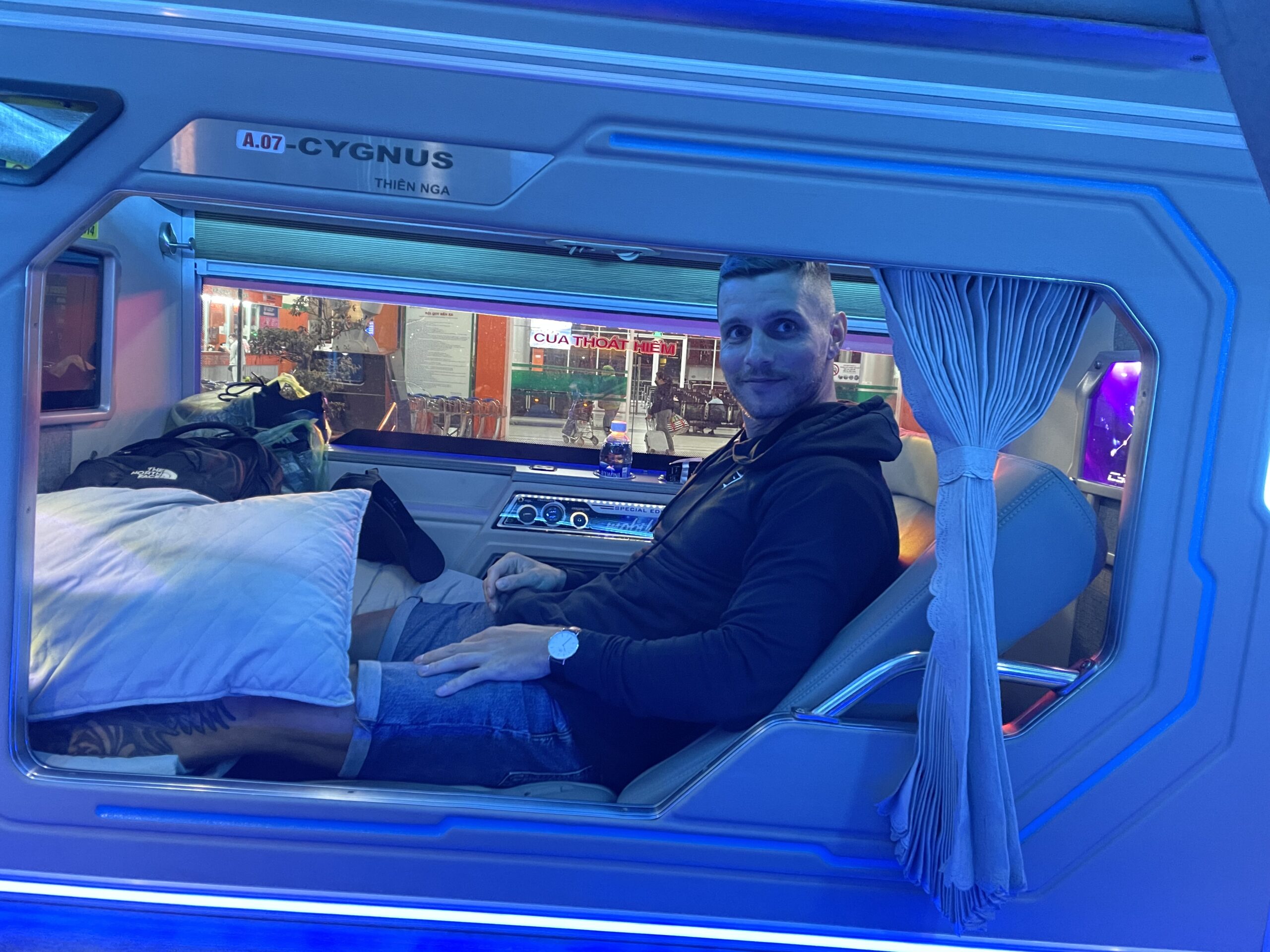 Met de nachtbus van Dalat naar Ho Chi Minh