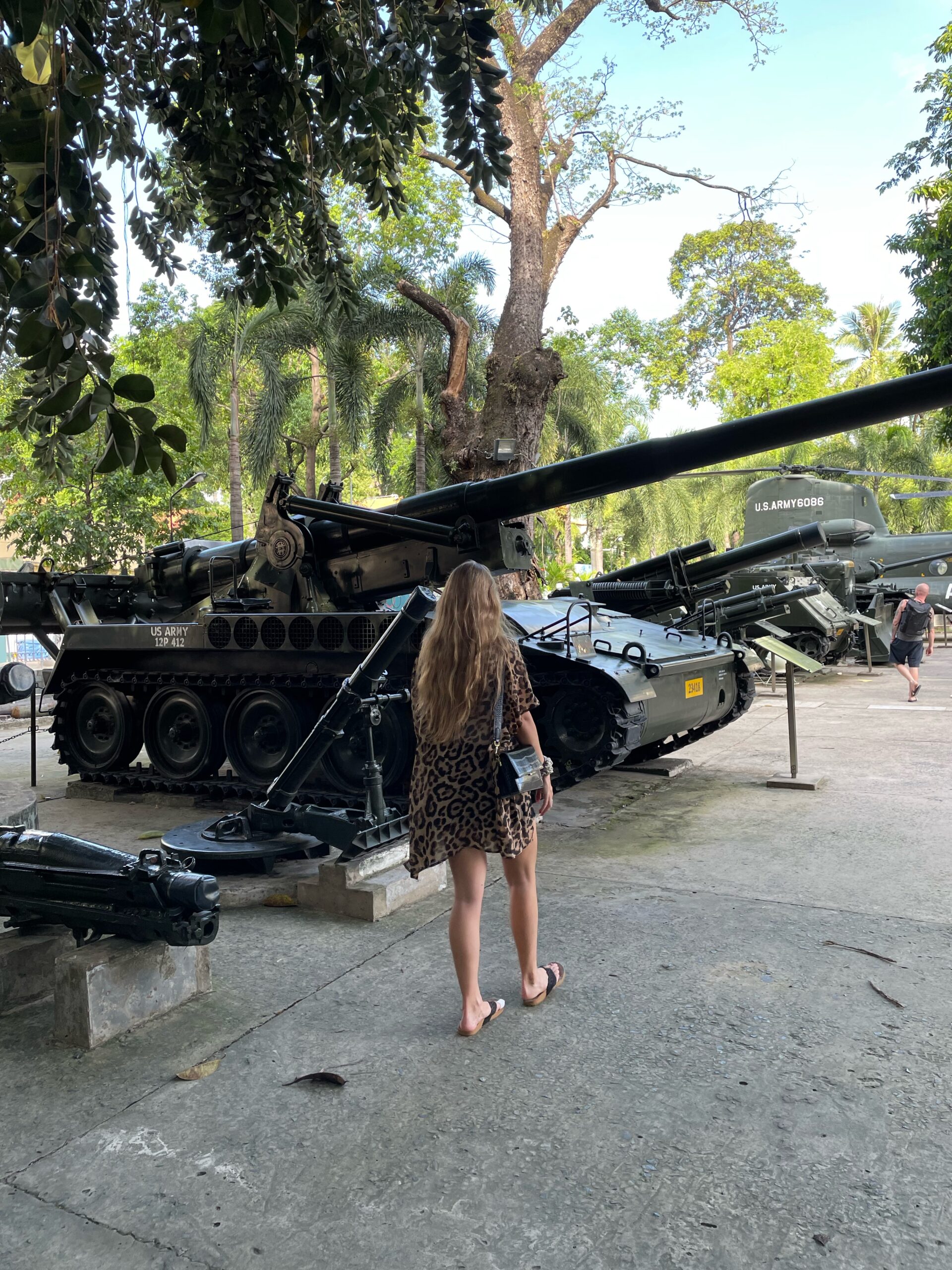 War Remnants museum tanks
